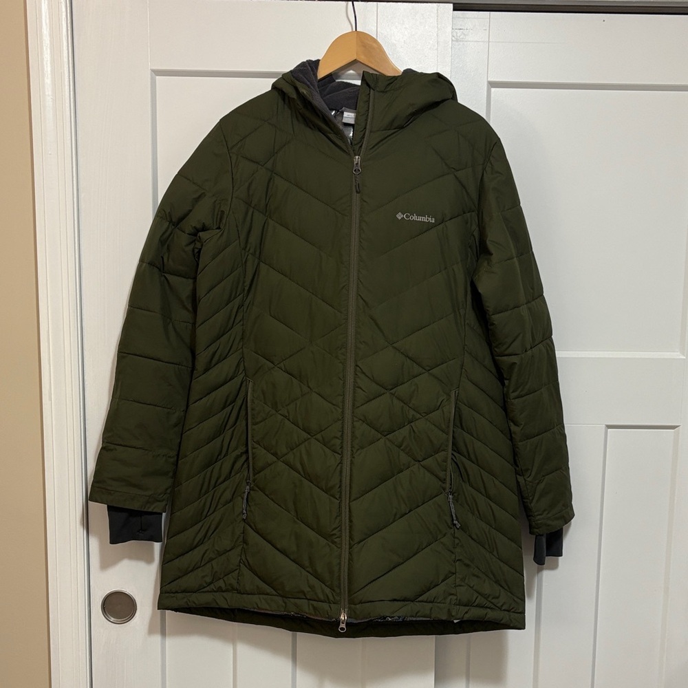 Columbia Heavenly Women's Green Quilted Jacket